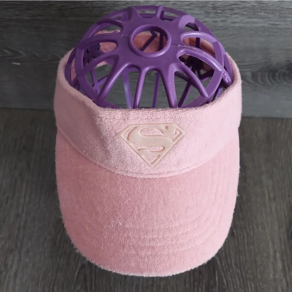 DC Comics Superman Supergirl Pink Visor